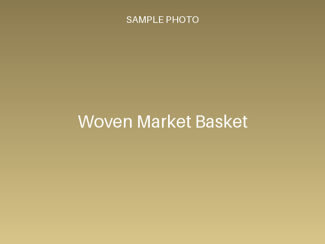 Woven Market Basket