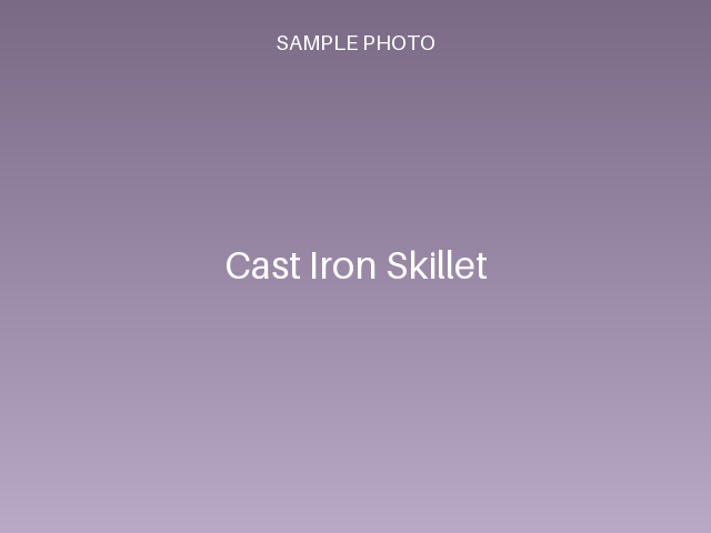 Cast Iron Skillet